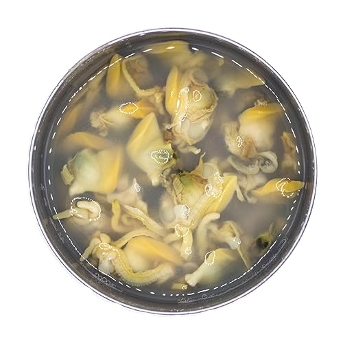 Miniatura 4 de MW Polar Mariscos, almejas enteras para bebés, 10 onzas (paquete de 12) (2120)