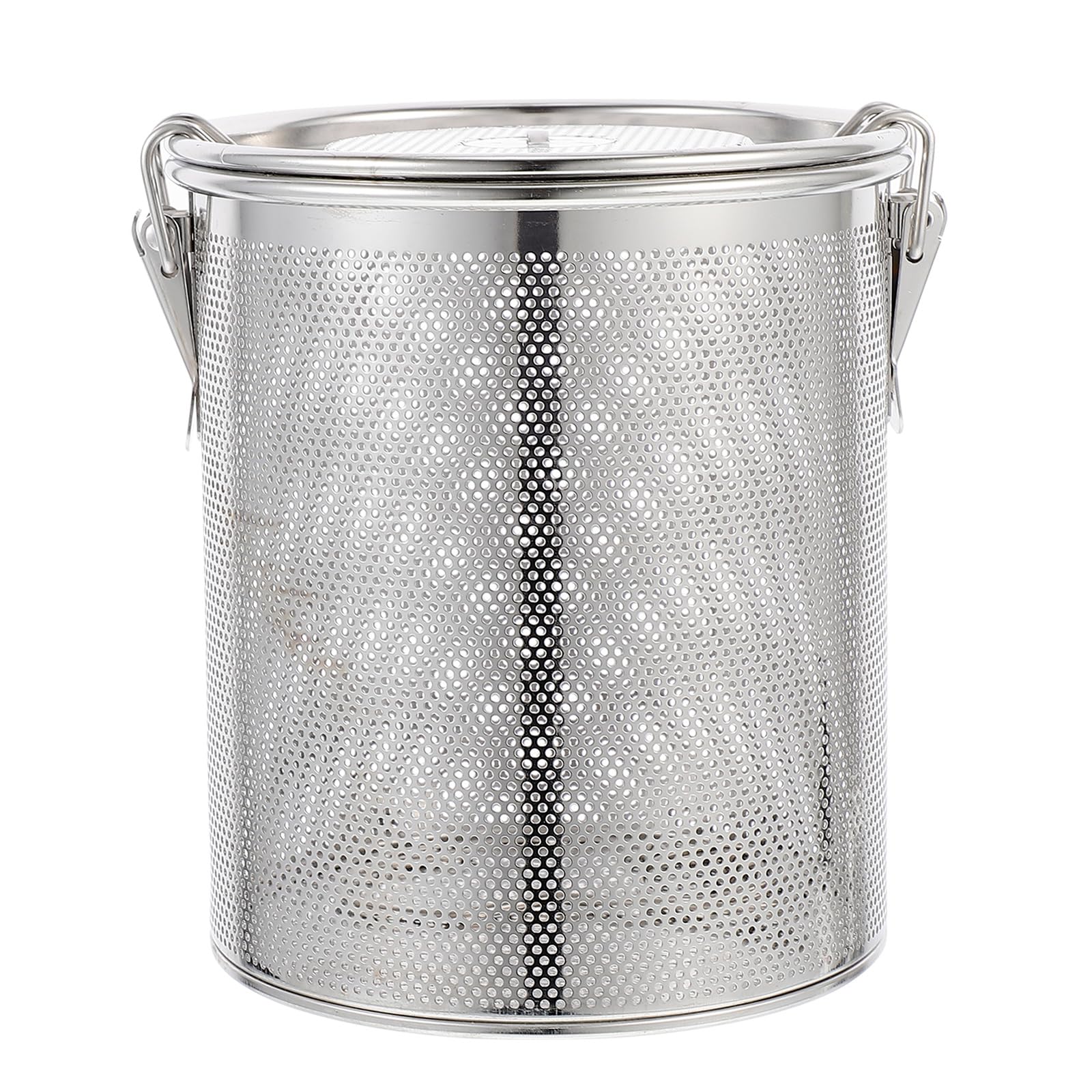 Hemoton 5.5-In Stainless Steel Tea Infuser,Extra Fine Mesh Holes Tea Ball Strainers Spice Seasoning Strainer for Brew Tea, Spices & Seasonings