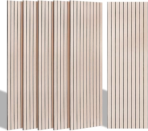 BUBOS Paquete de 10 paneles acústicos grandes, paneles acústicos grandes de 48 x 12 x 0.4 pulgadas, paneles a prueba de sonido para paredes, paneles