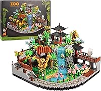 TEXXXIAN Zoo Micro Mini Bricks Desert Zoo Park Building Set, 5000 PCS Creative Architecture Toy for Adults & Kids 14+