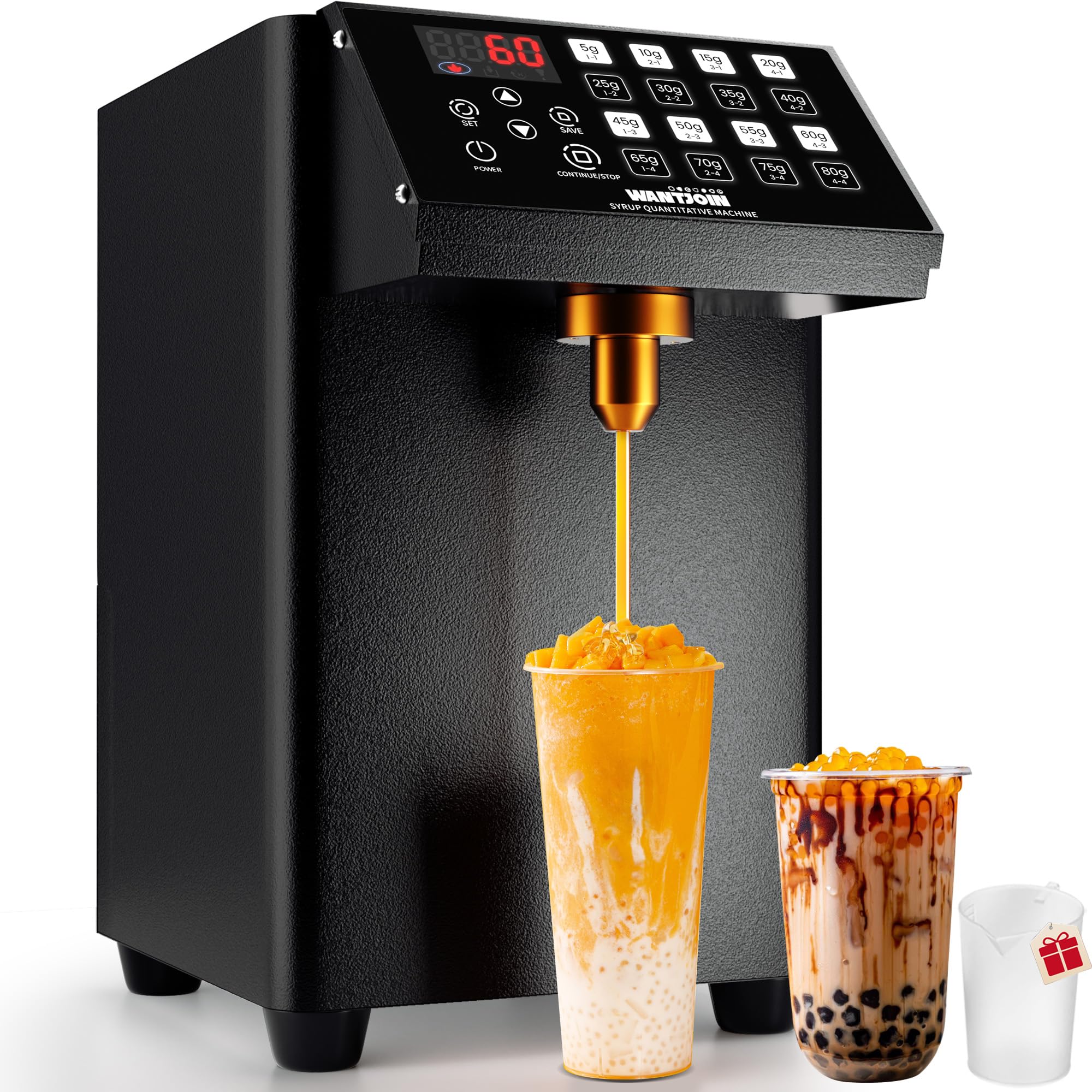 フリードリンク Amazon.com: WantJoin Fructose Dispenser - 16 Programmable Settings