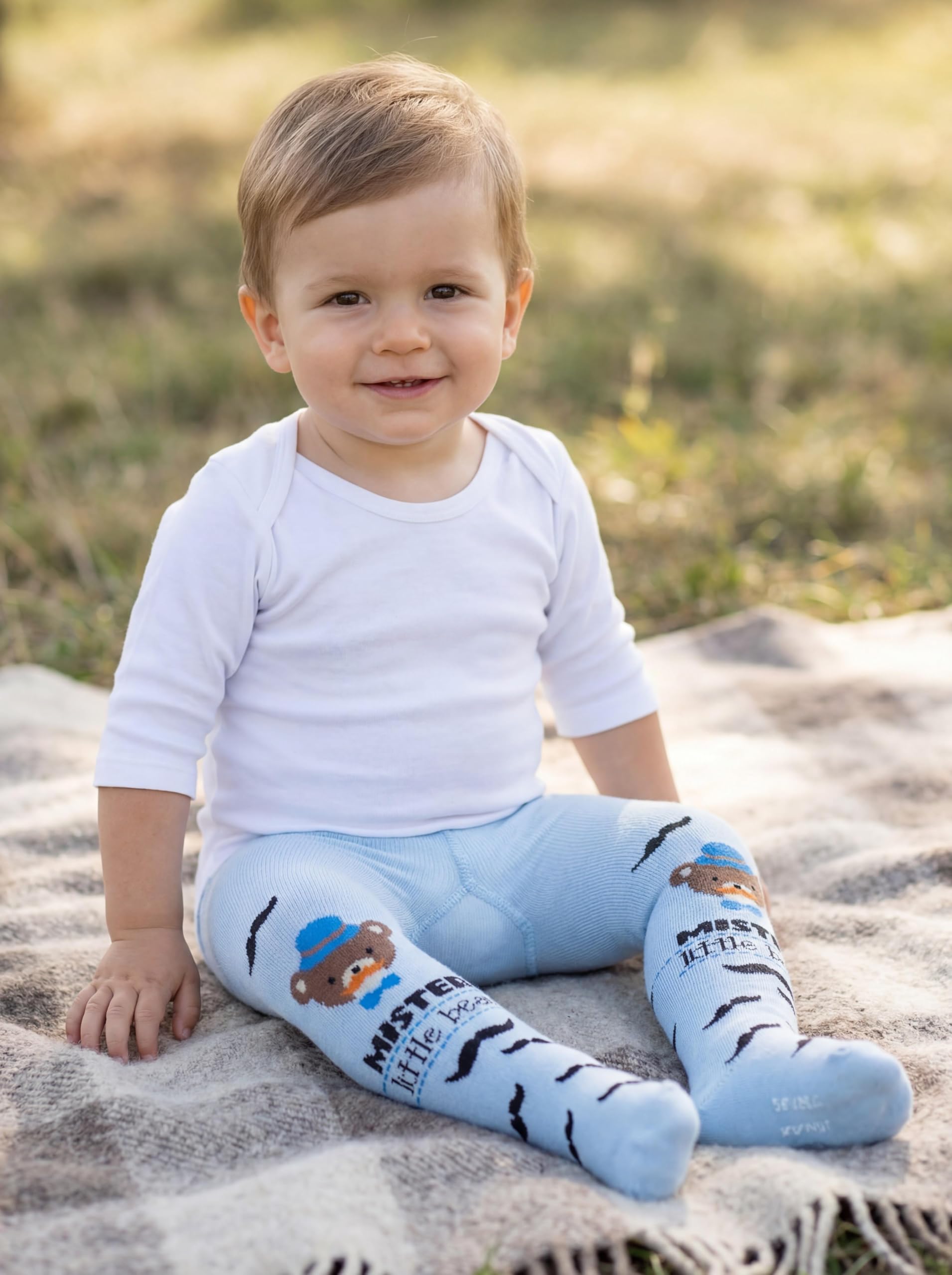 TupTam Calzamaglie Tinta Unita e Stampate Bambino, Set di 6