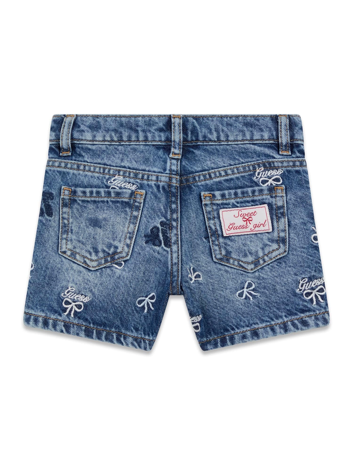 GUESS Dżinsy szorty dziewczęce Art K6RD06 D45E0