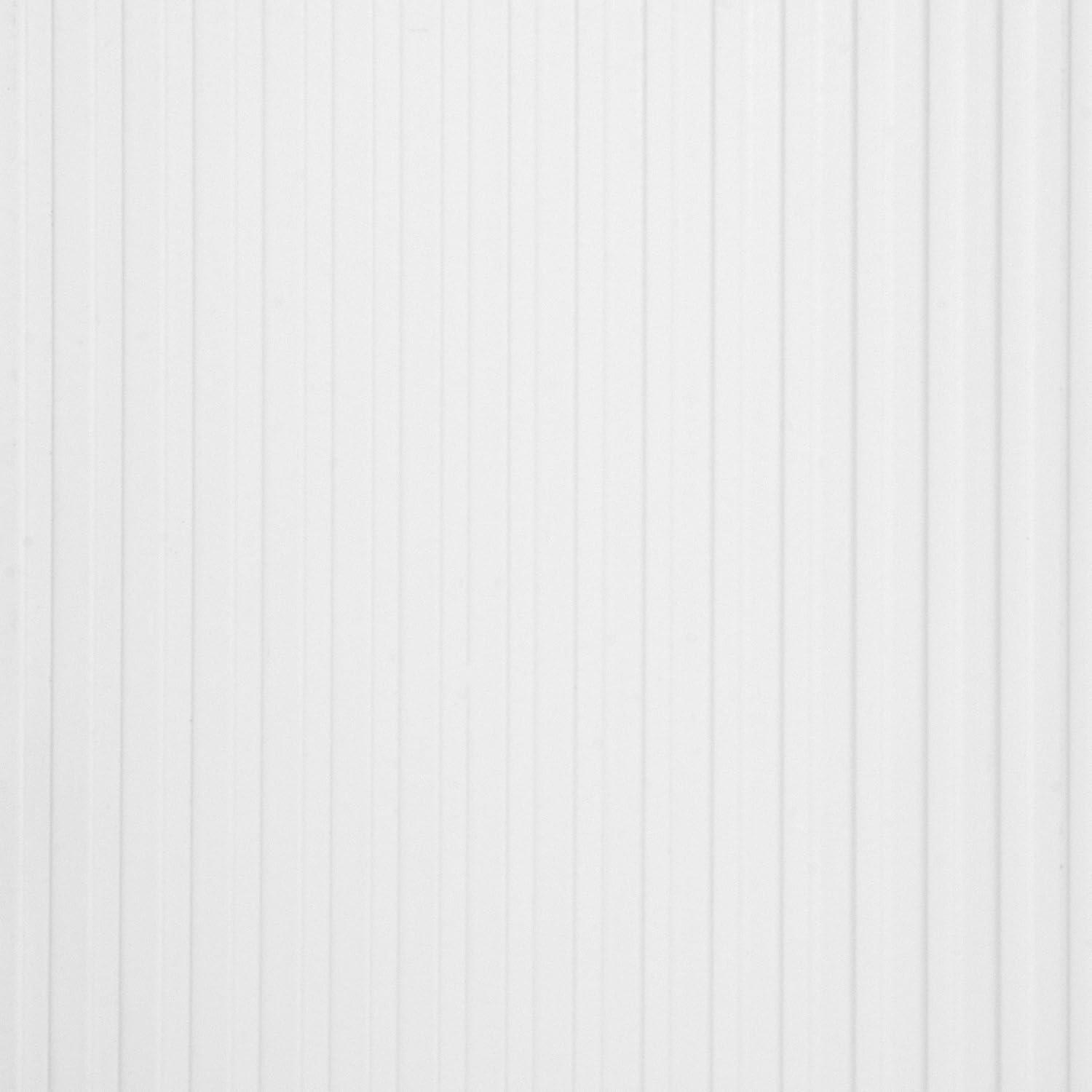 DALIX Ribbed Vertical Blinds Replacement Slats White Vinyl 82.5" Window 5 Pack