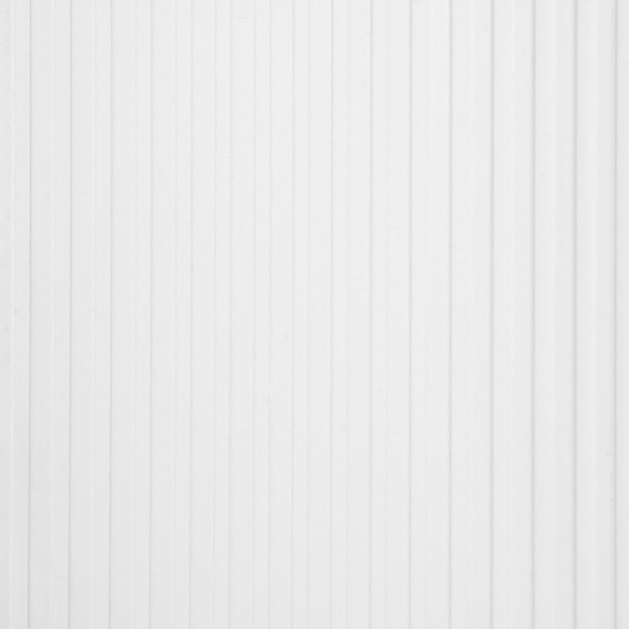 Amazon｜DALIXリブ編み垂直ブラインド交換スラットホワイト