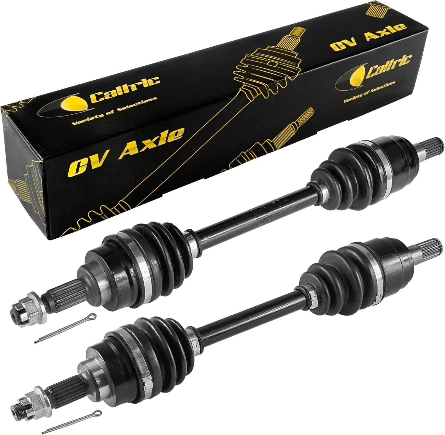 Caltric Front Left And Right Cv Joint Axle Compatible with Honda Trx500Fm Foreman 500 4X4 2005-2013
