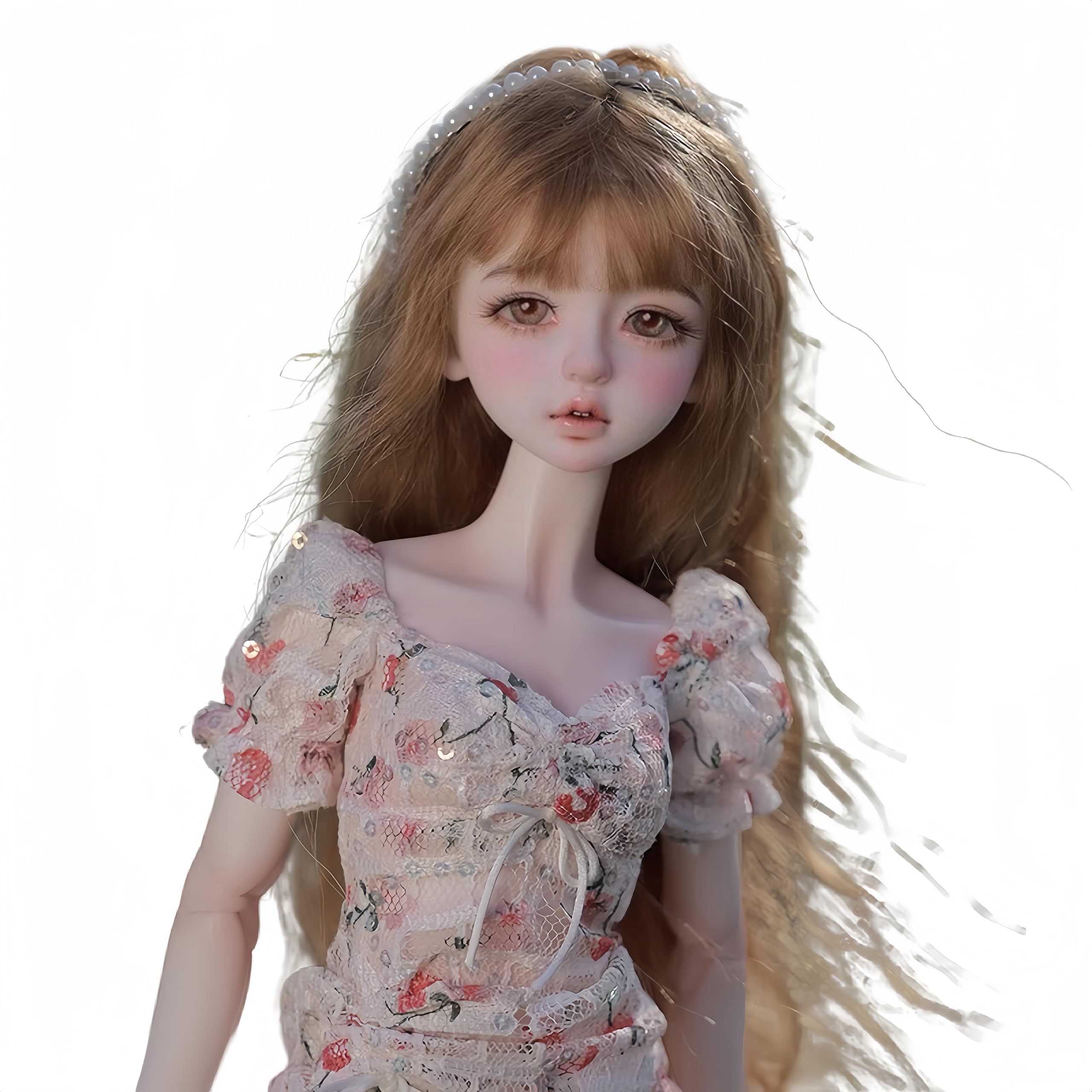 Amazon.com: 1/4 BJD Doll Kawaii Doll Move Joints Handmade Makeup