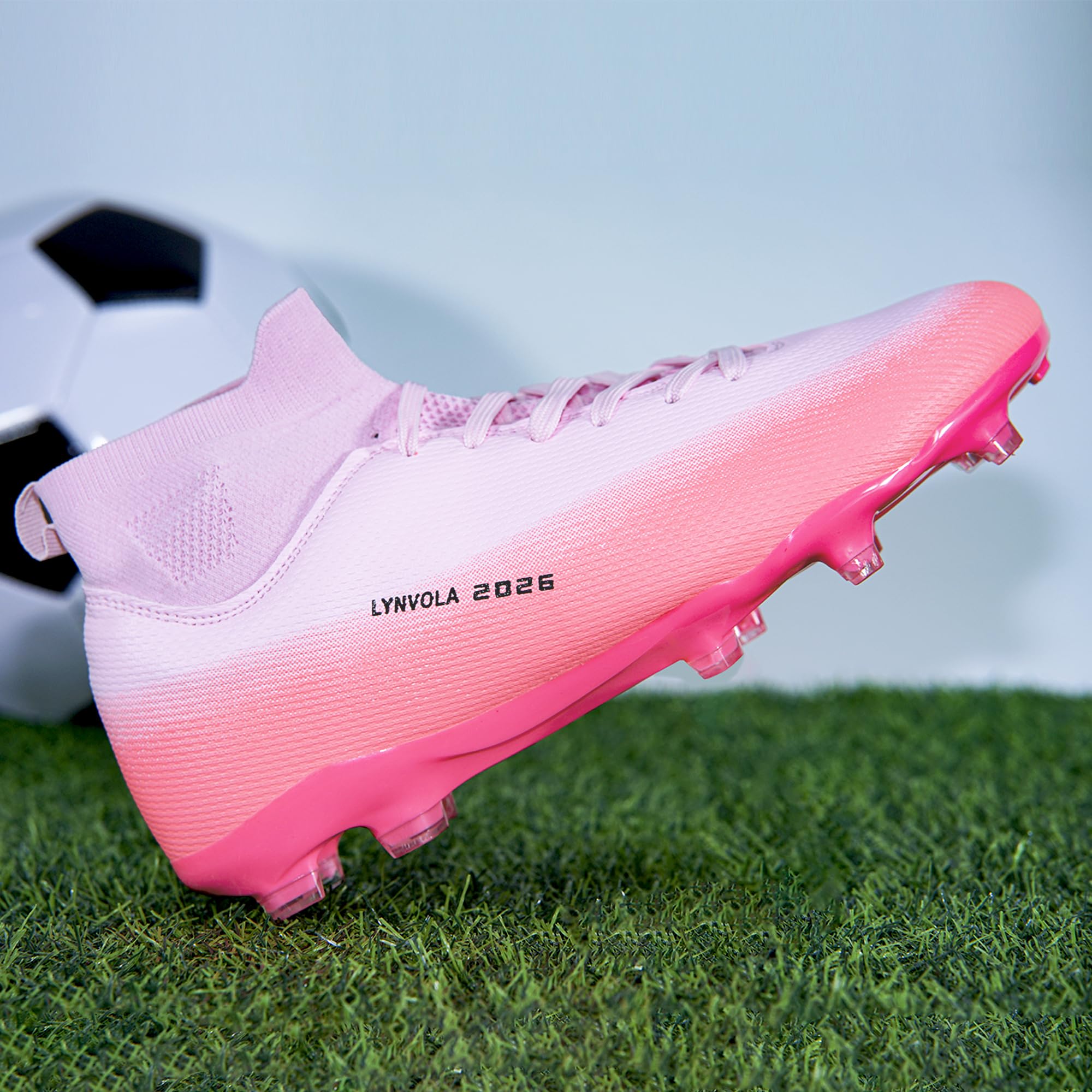 Football Boots for Men and Women AG/FG/TF Multi-Ground Soccer Cleats Lightweight Wide Training Shoes for Indoor & Outdoor