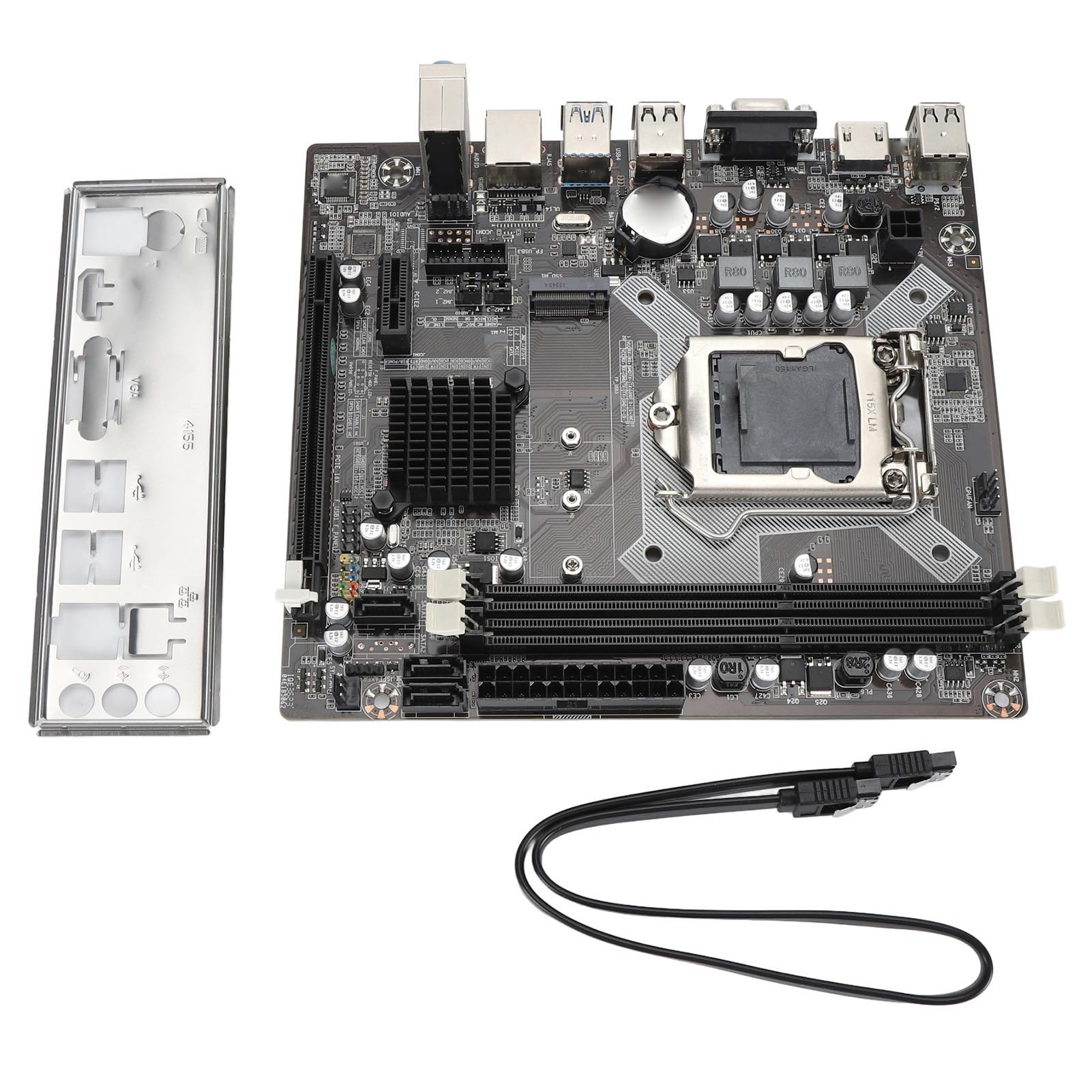 H81 Gaming Motherboard, Dual Channel DDR3 LAG1150 Computer