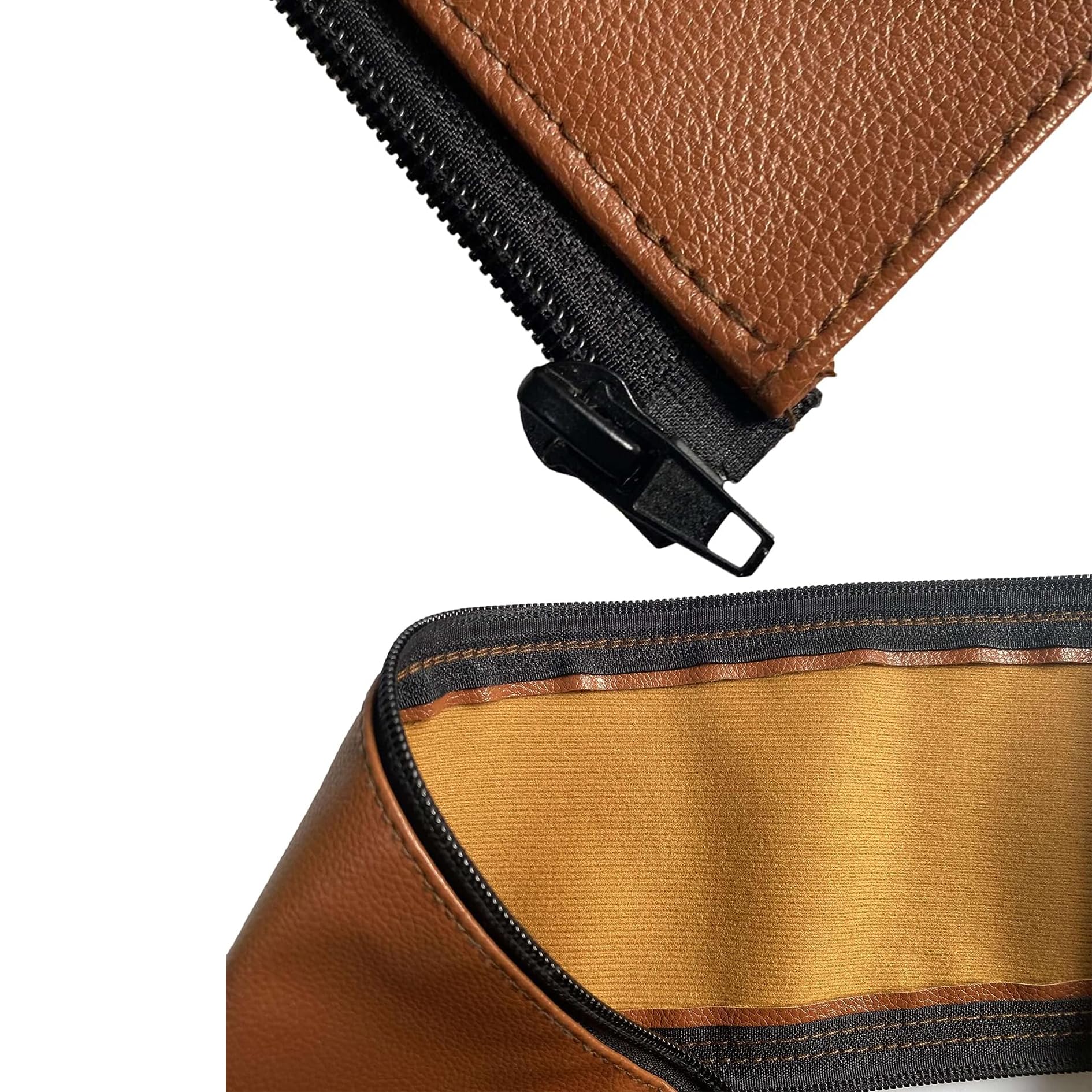 Set di 4 Coperture per Maniglie in Pelle PU Antipolvere, Accessori per Passeggino, Protezione per Maniglia Passeggino Adatto alla Maggior Parte dei Modelli di Passeggini