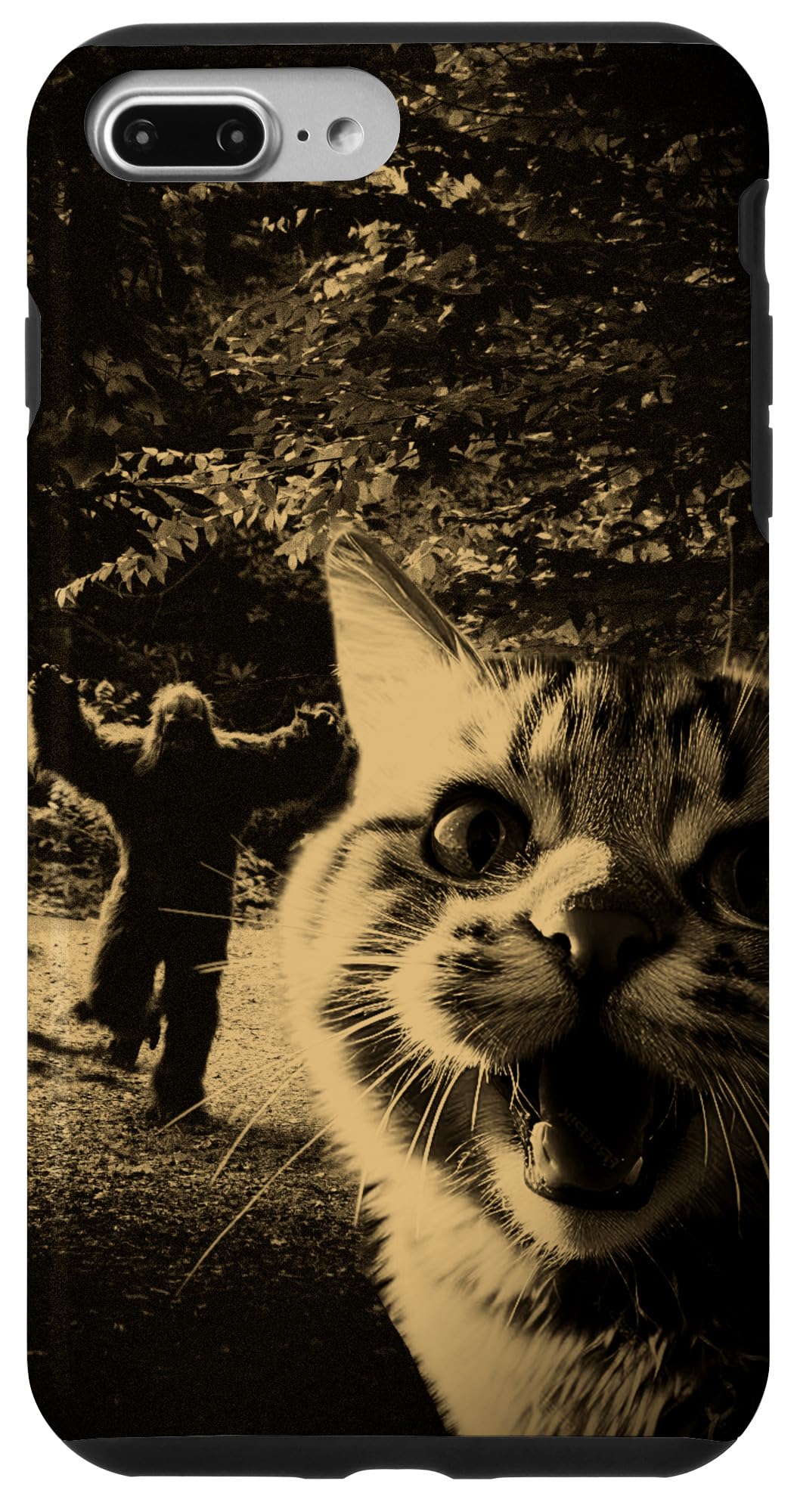 iPhone 7 Plus/8 Plus Cat meme