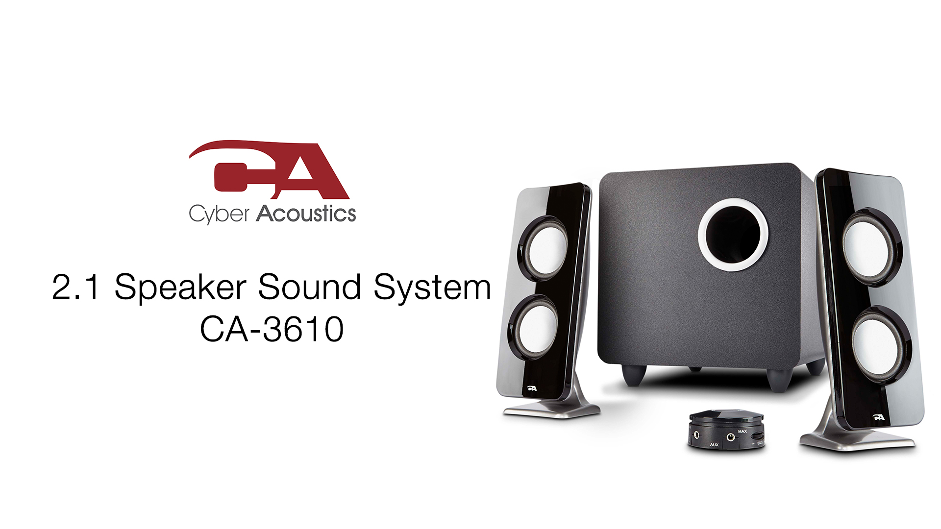 Amazon.com: Cyber Acoustics CA-3610 2.1 Multimedia Speaker