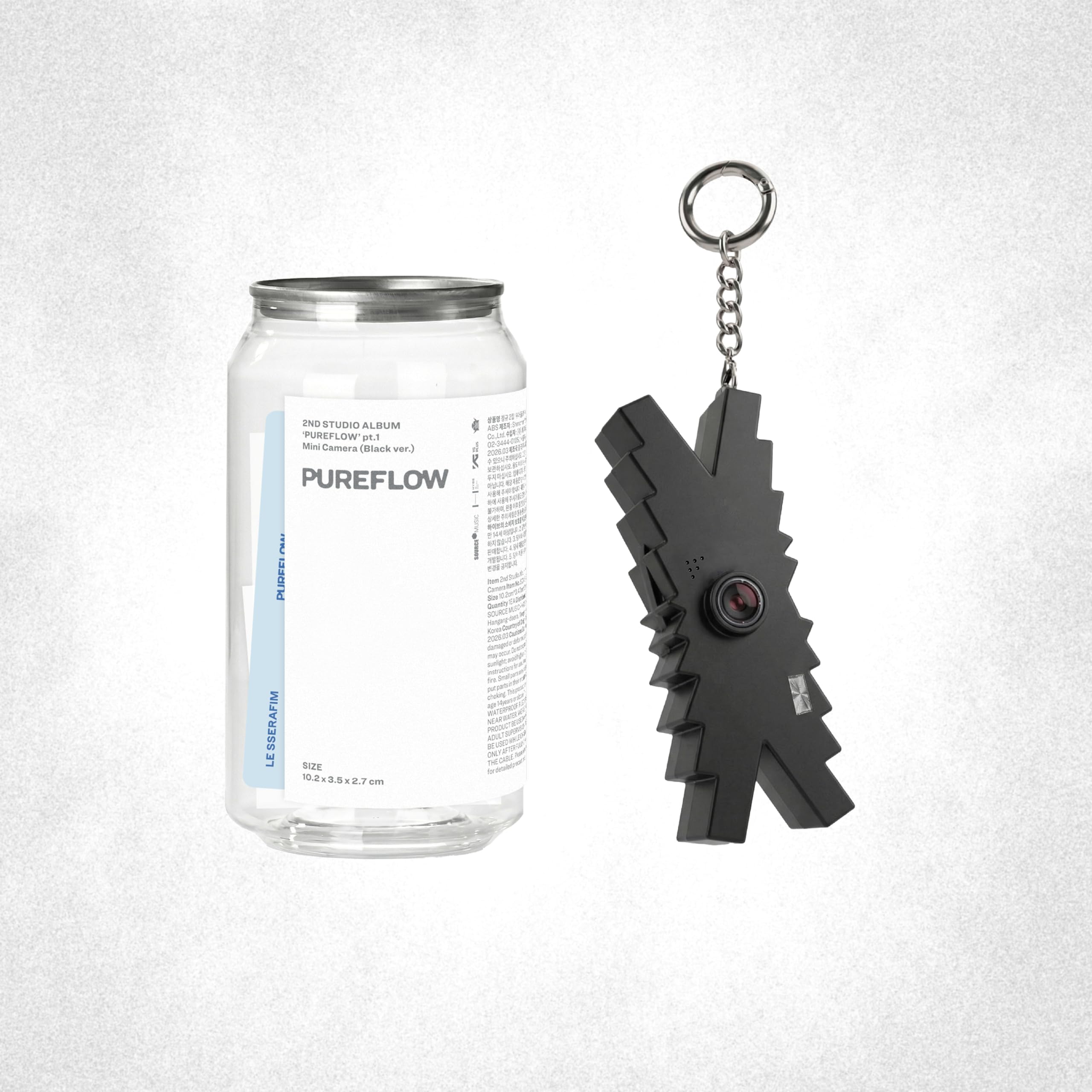 2nd Studio Album 'PUREFLOW' pt.1 Black ver.