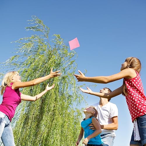 Miniatura 7 de Jenaai 24 bolsas de frijol de nailon coloridas, sacos de frijoles de 4.9 x 4.9 pulgadas para lanzar puffs, juegos de juegos para lanzar a mano,