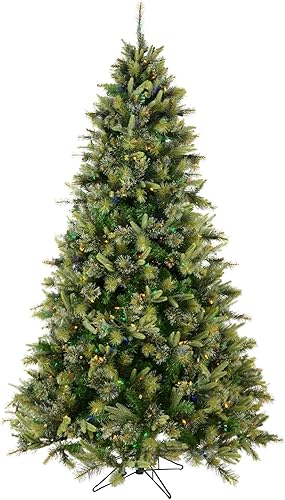 Miniatura 6 de Vickerman árbol de navidad artificial de pino de cachemira sin iluminación de 24 pulgadas, Sin iluminar, 24"