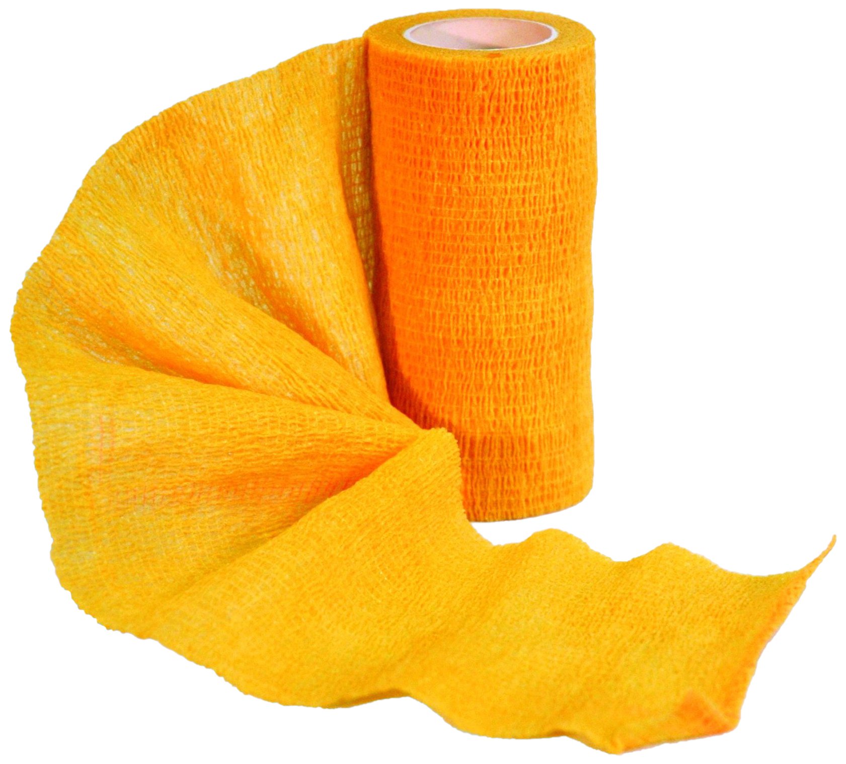 SUREFLEXX SELF-ADHESIVE BANDAGE Vet Wrap, Self-Adhesive Cohesive General Purpose Wrap Roll, Yellow (Box of 36)