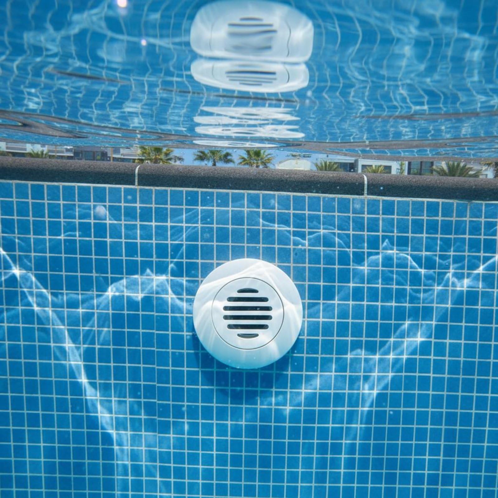 Pooleinlaufdüse aus & PVC Pool Rücklaufdüse und widerstandsfähig Pool Einlaufdüse für Stahlwandbecken, Düse