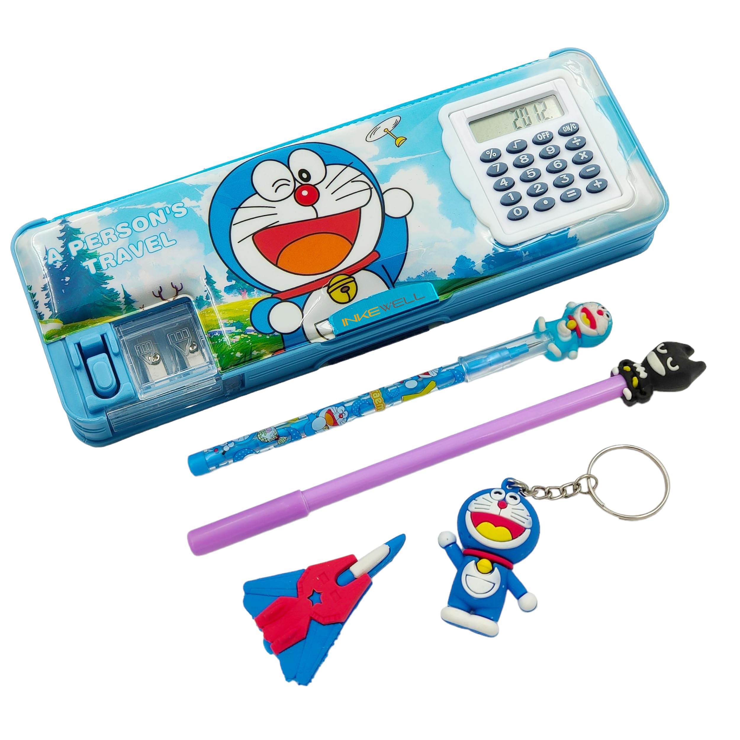 See full amazon price history chart for INKEWELL Stationery 5in1 Gift Set Combo for Kids. Doraemon Theme Geometry Box with Pencil,Eraser and Keychain. Best Return Gift for Kids INKEWELL Stationery 5in1 Gift Set Combo for Kids. Doraemon Theme Geometry Box with Pencil,Eraser and Keychain. Best Return Gift for Kids (B0D5R1JH73) Amazon Price History, Amazon Price Tracker