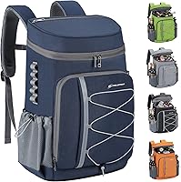 Maelstrom 35 Can Insulated Cooler Backpack - Leakproof Soft Cooler Bag for Hiking, Camping, Beach & Picnics