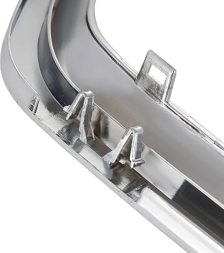 Miniatura 5 de KARPAL Marco exterior de rejilla delantera compatible con Subaru 2013-2015 XV Crosstrek 2015-2016 Impreza Grille SU1202100 cromado