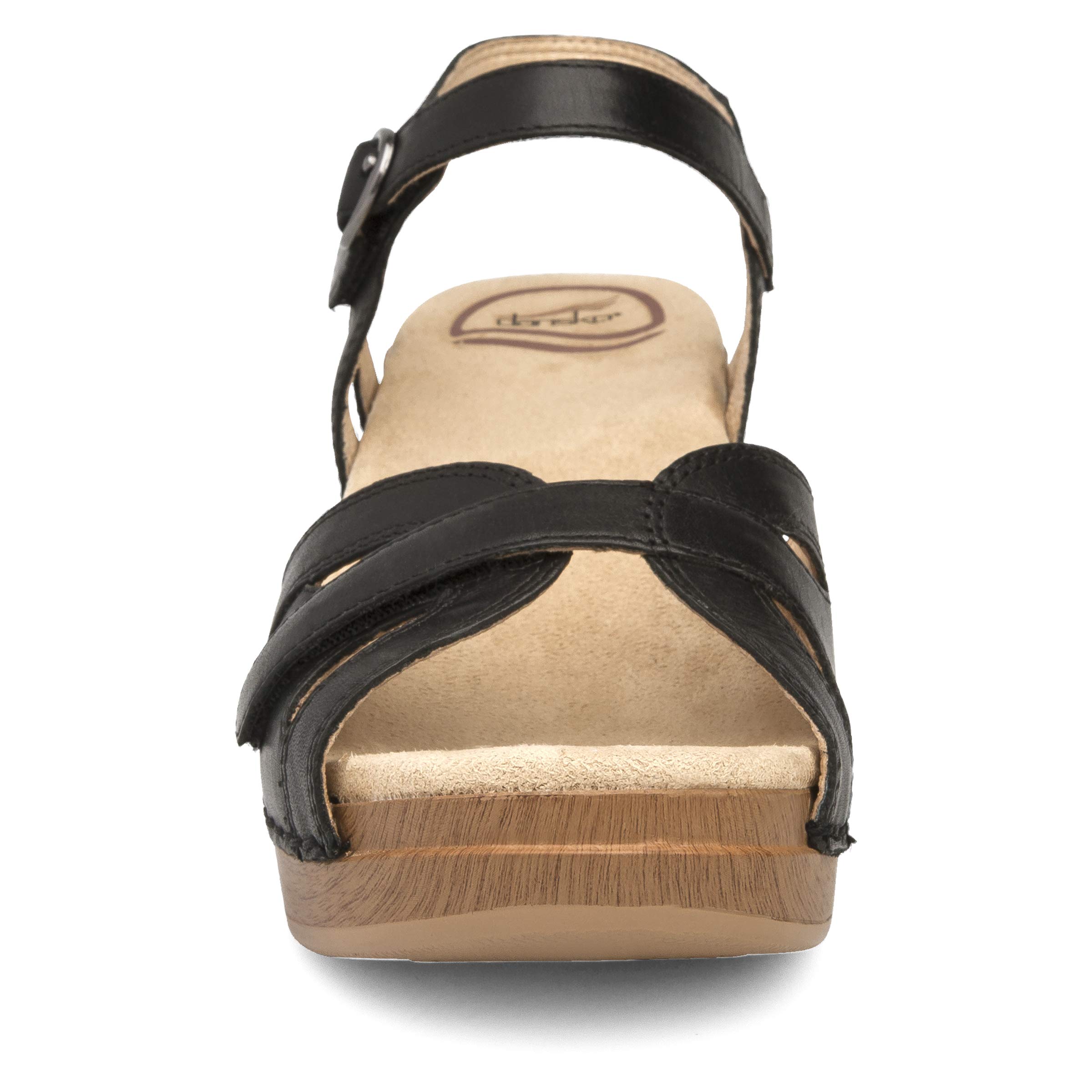 Dansko Sandali eleganti da donna, leggeri con supporto per l'arco plantare, suola in poliuretano resistente per una lunga durata e comfort