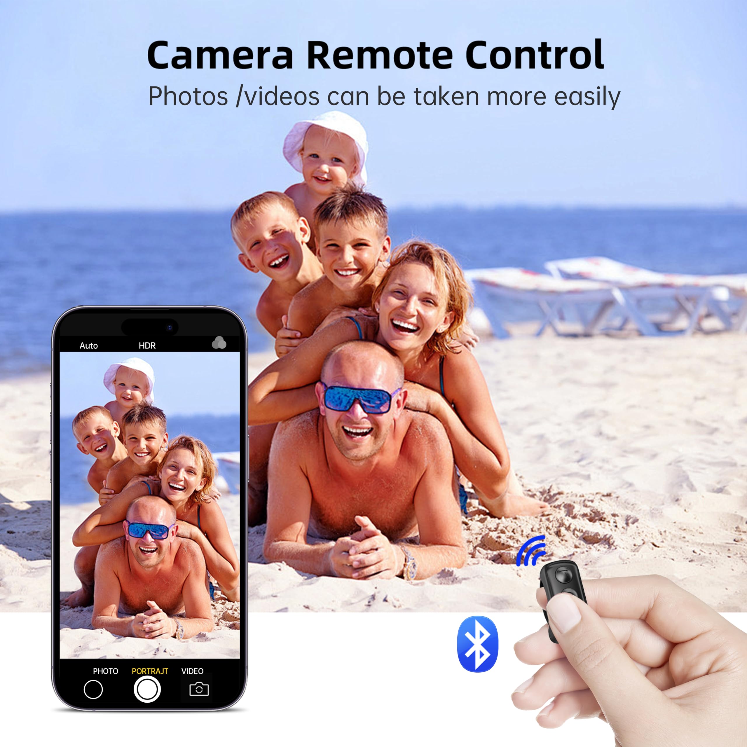 TikTok Scroll-Ring-Fernbedienung, Kindle App Page Turner (nicht für Kindle-Gerät), Telefon-Fernbedienung, Bluetooth-Controller für Kamera-Fernbedienung, Fingerfernbedienungsring für iPhone, iPad, iOS,