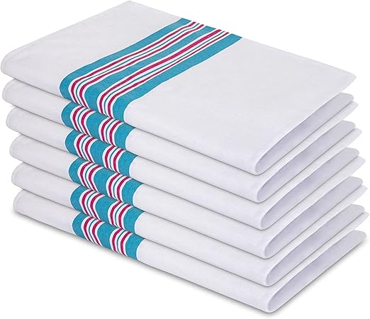 Elaine Karen 6 Pack Flannel Unisex Hospital Receiving Blankets - 100% Cotton, for Girl or boy, Newborn Swaddle Wrap Baby Blanket Throw, Soft, Warm, Cozy, Infant for Crib, Stroller, 30x40