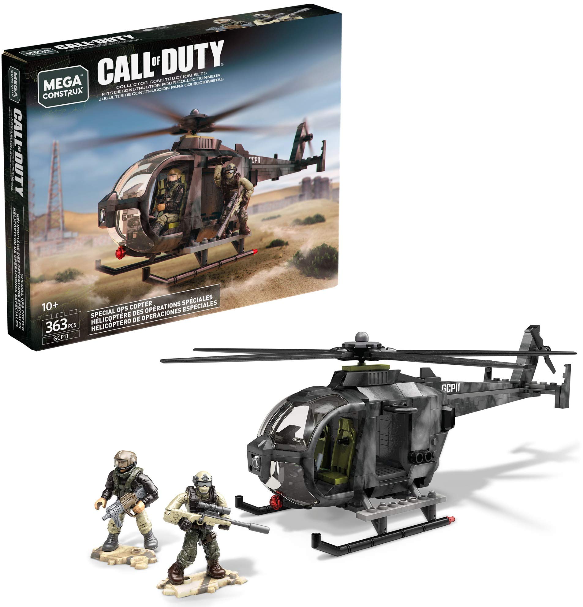 Call of Duty Mega Constux Special Ops Copter Building Set