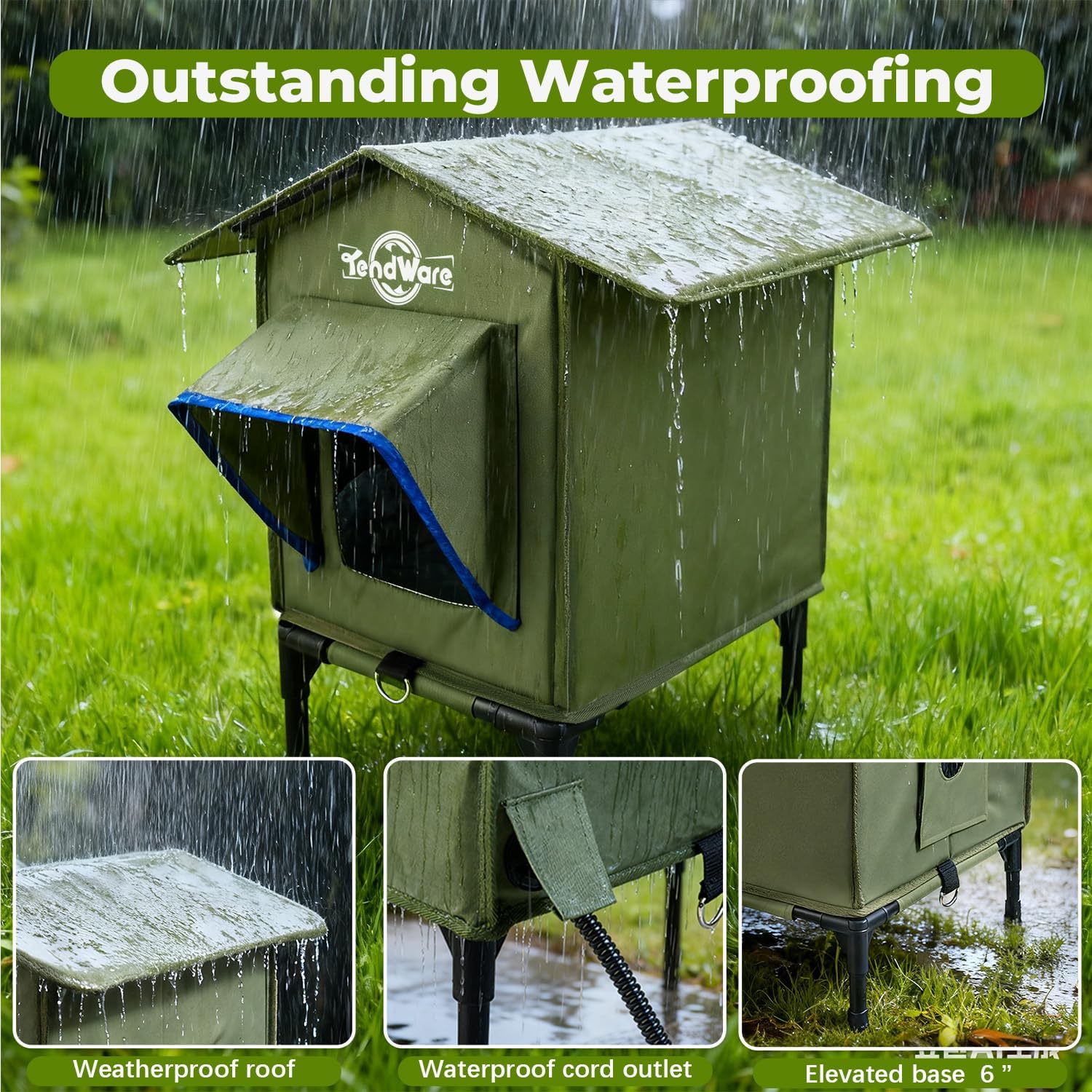 Ultimate Comfort: Review of the Heated Outdoor Cat House for Stray and Feral Felines