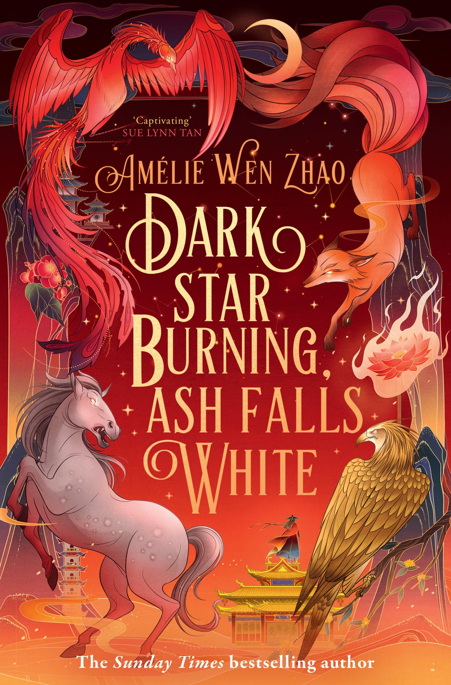 Dark Star Burning, Ash Falls White: The Epic Sequel and YA Romantasy of Rebellion and Ancient Chinese Magic: Book 2 (Song of The Last Kingdom)