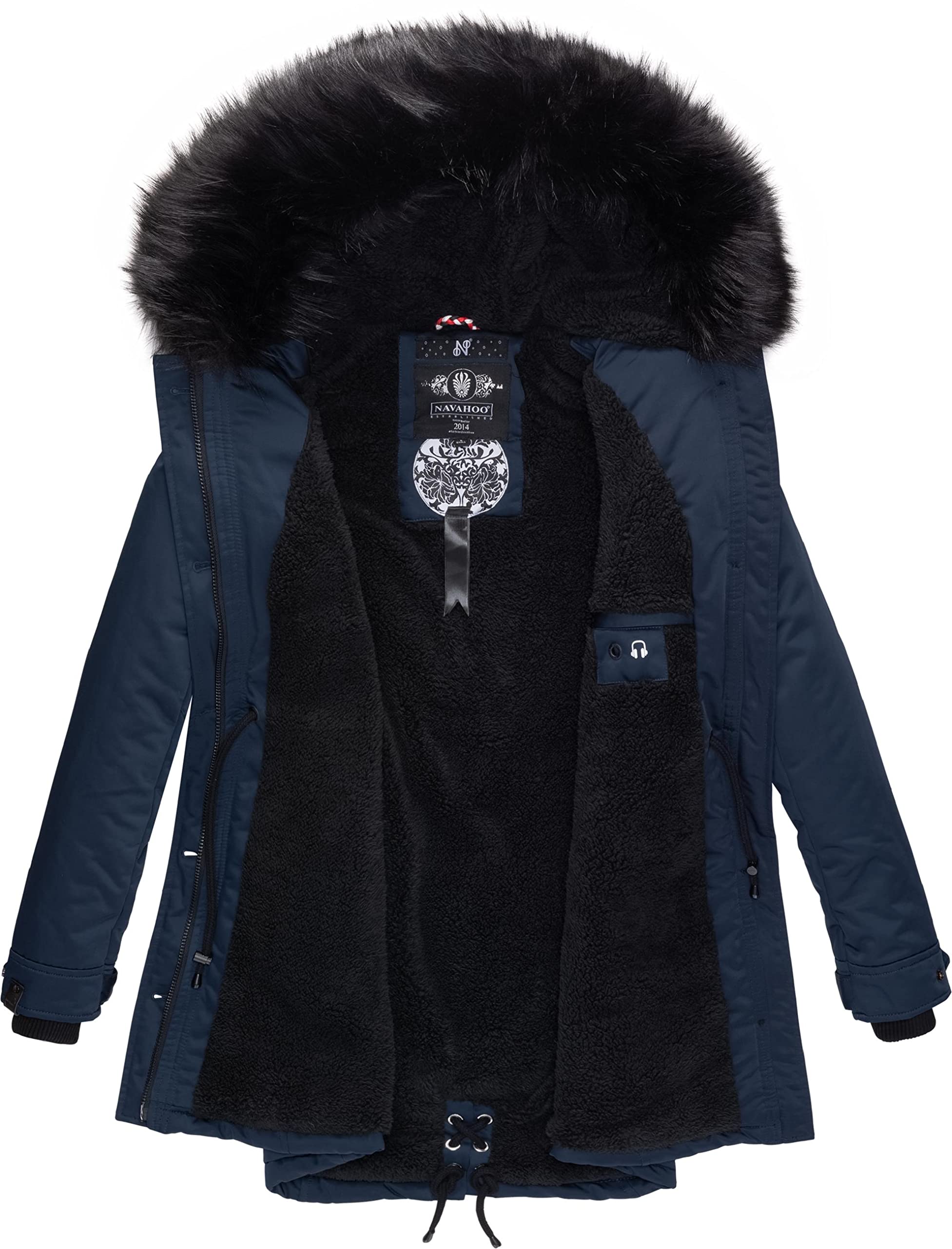 Navahoo Parka cálida de invierno con capucha Luluna Prc XS-XXL