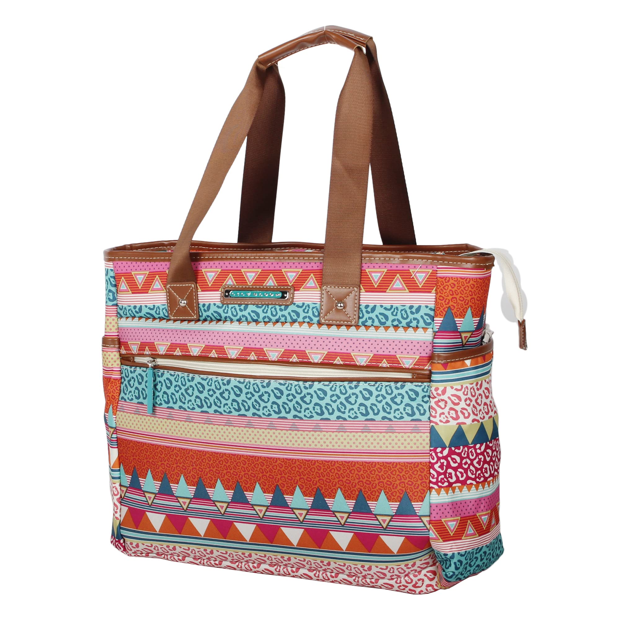 Condition photo showing New/Like New for Lily Bloom Pattern Handbag for Women, Large Capacity Tote Bag Satchel Shoulder Bag