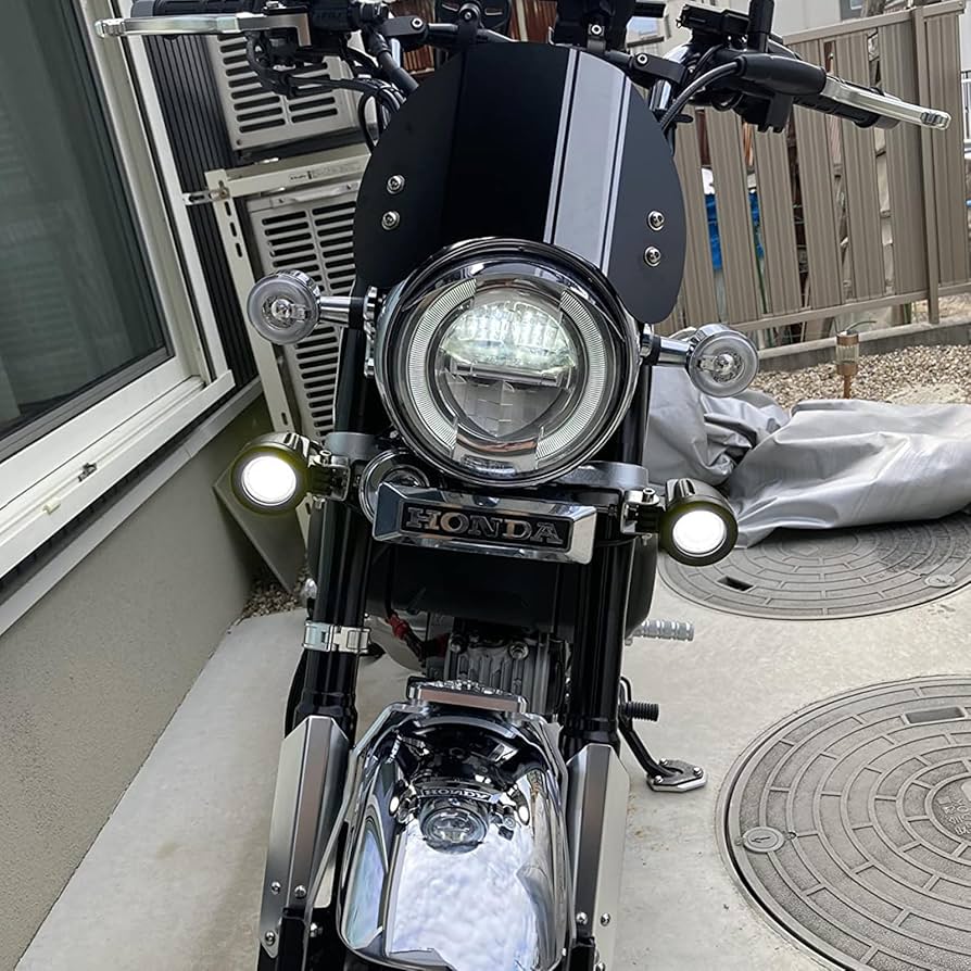 ホンダ モンキー125 全車種 LEDフォグランプ ワークライトキット Amazon | LEDフォグランプ(補助灯) 適合車種 ホンダ モンキー