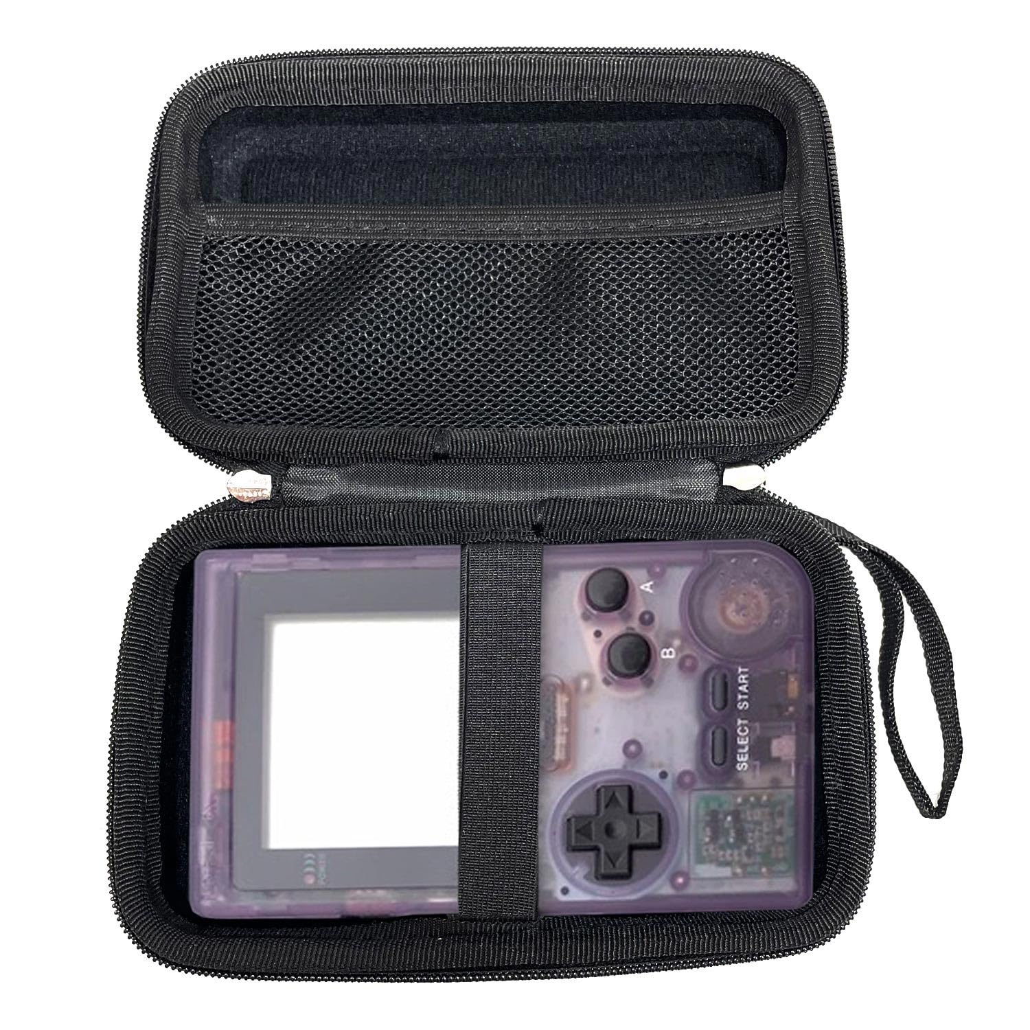 Custodia per Game boy Color, Rigida Borsa Protettive Portatile per GBC GBA GBP Console, Hard Disk Esterno 2.5'', Cavi e Accessori (nero)