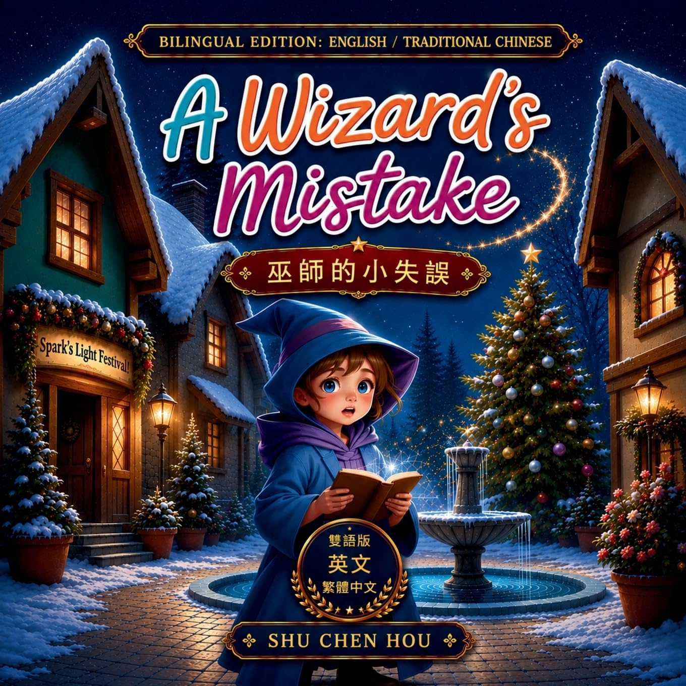 A Wizard's Mistake 巫師的小失誤: A Bilingual English and Traditional Chinese Picture Book About Responsibility, Friendship, Learning from Mistakes and ... Heartwarming Storybook Universe 雙語暖心童話小宇宙)