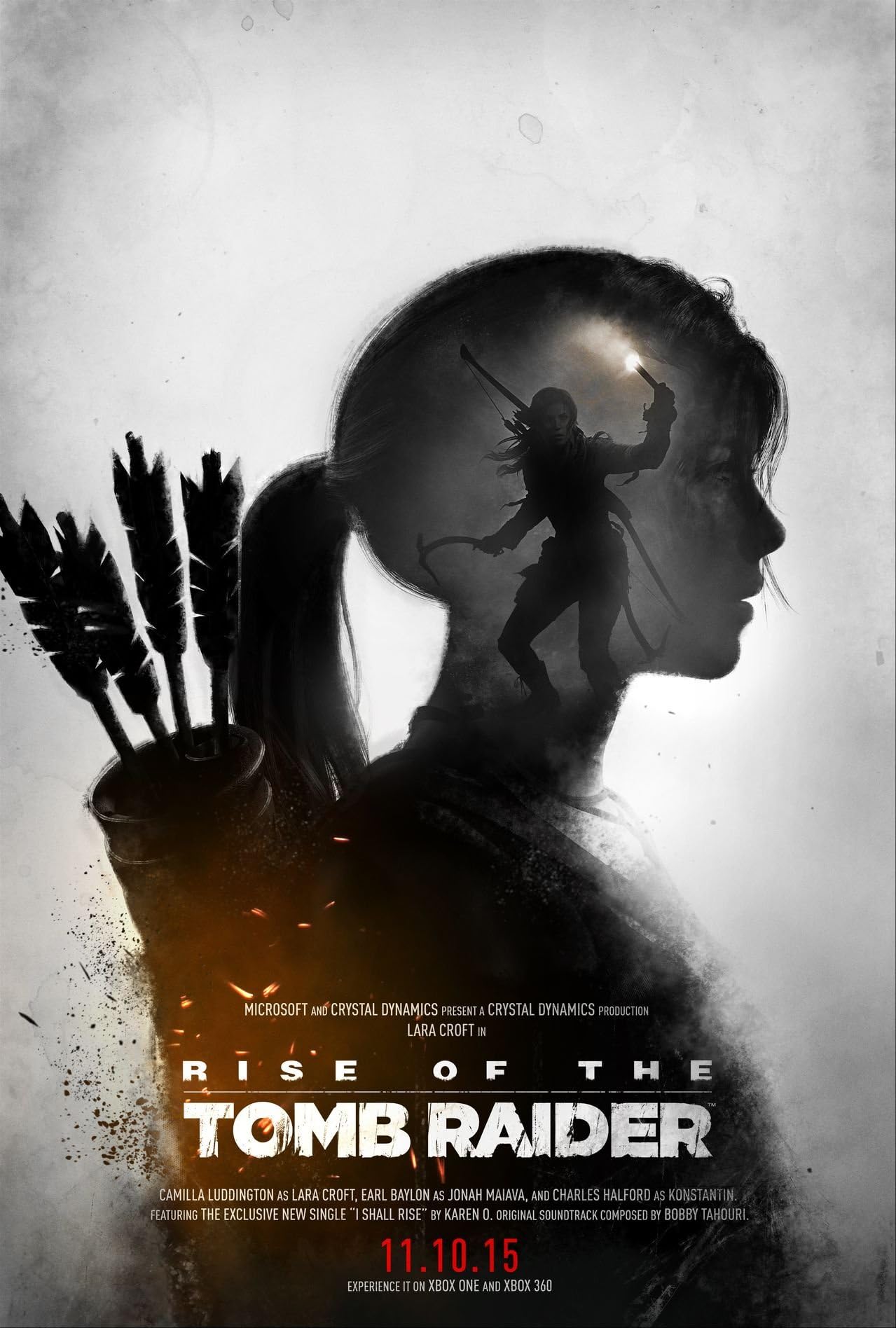 RISE OF THE TOMB RAIDER - Imported Video Game Wall Poster Print - 30CM X 43CM Brand New Lara Croft PS4 Xbox 1