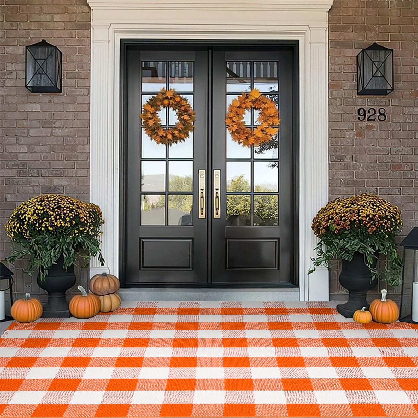 Christmas Plaid Rug - 27.5 x 43 Inches -16