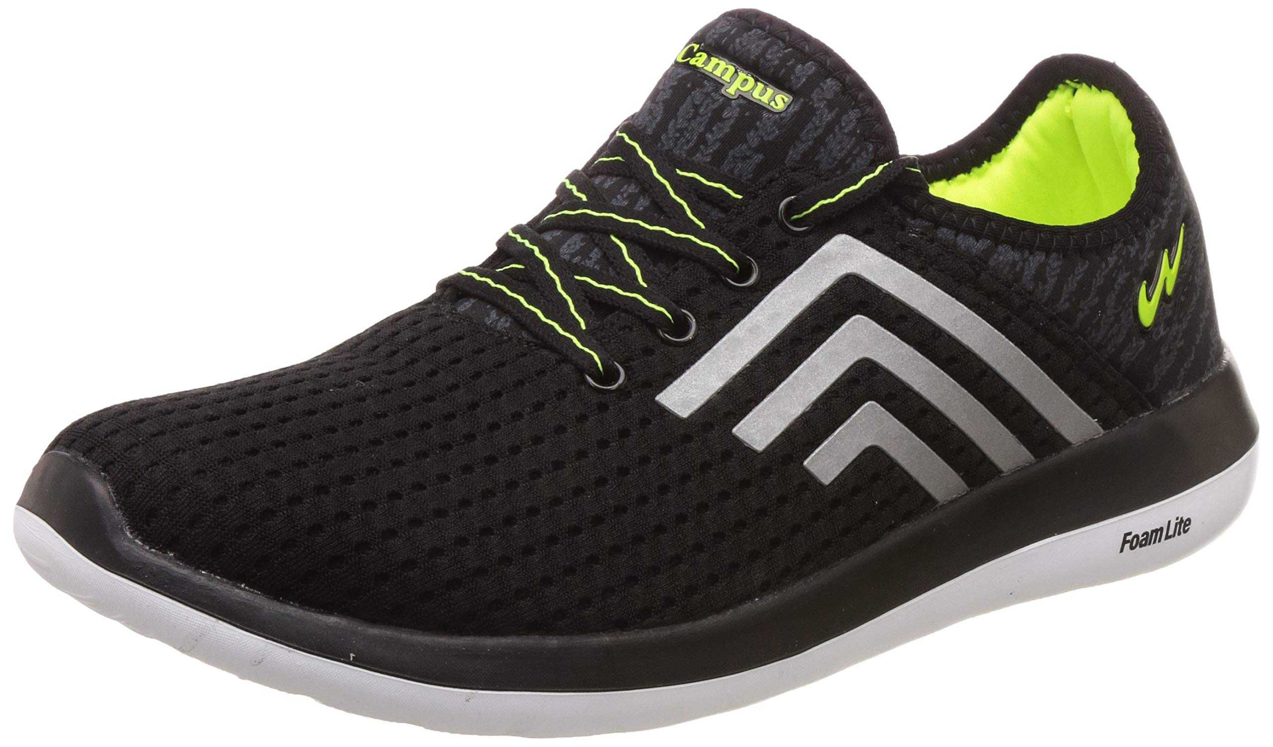 Campus Mens Clover Blk/F.Grn Running Shoes - 8 UK (42 EU) (9 US) (5G-643) (B07RKL17QN) Amazon Price History, Amazon Price Tracker