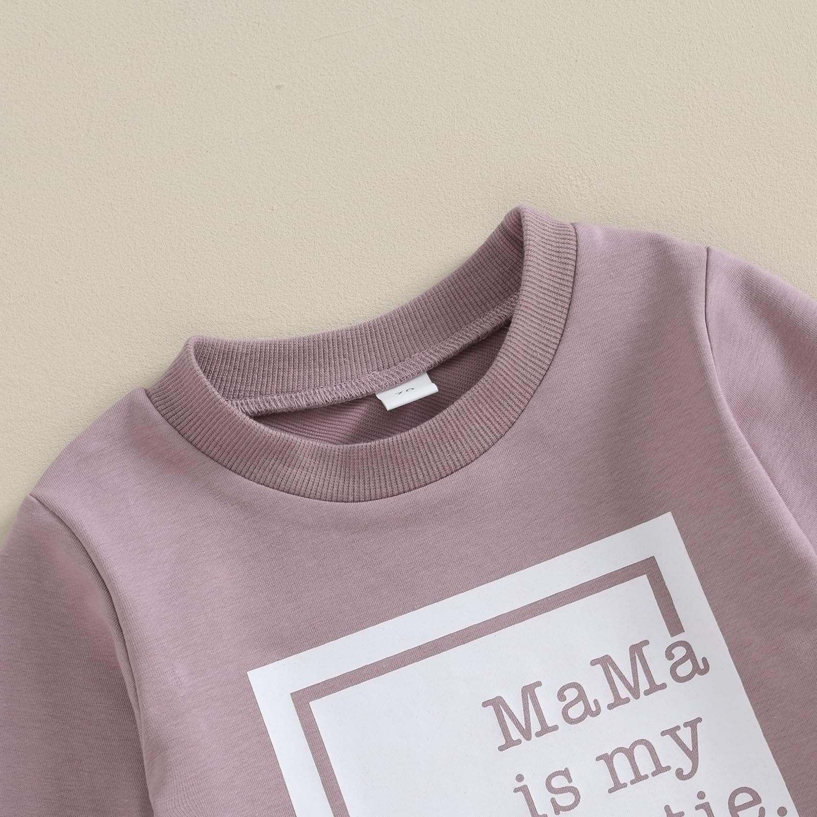Ropa de bebé niña pequeña, sudadera de manga larga con estampado de letras y pantalones deportivos elásticos, traje de otoño e invierno para recién nacido