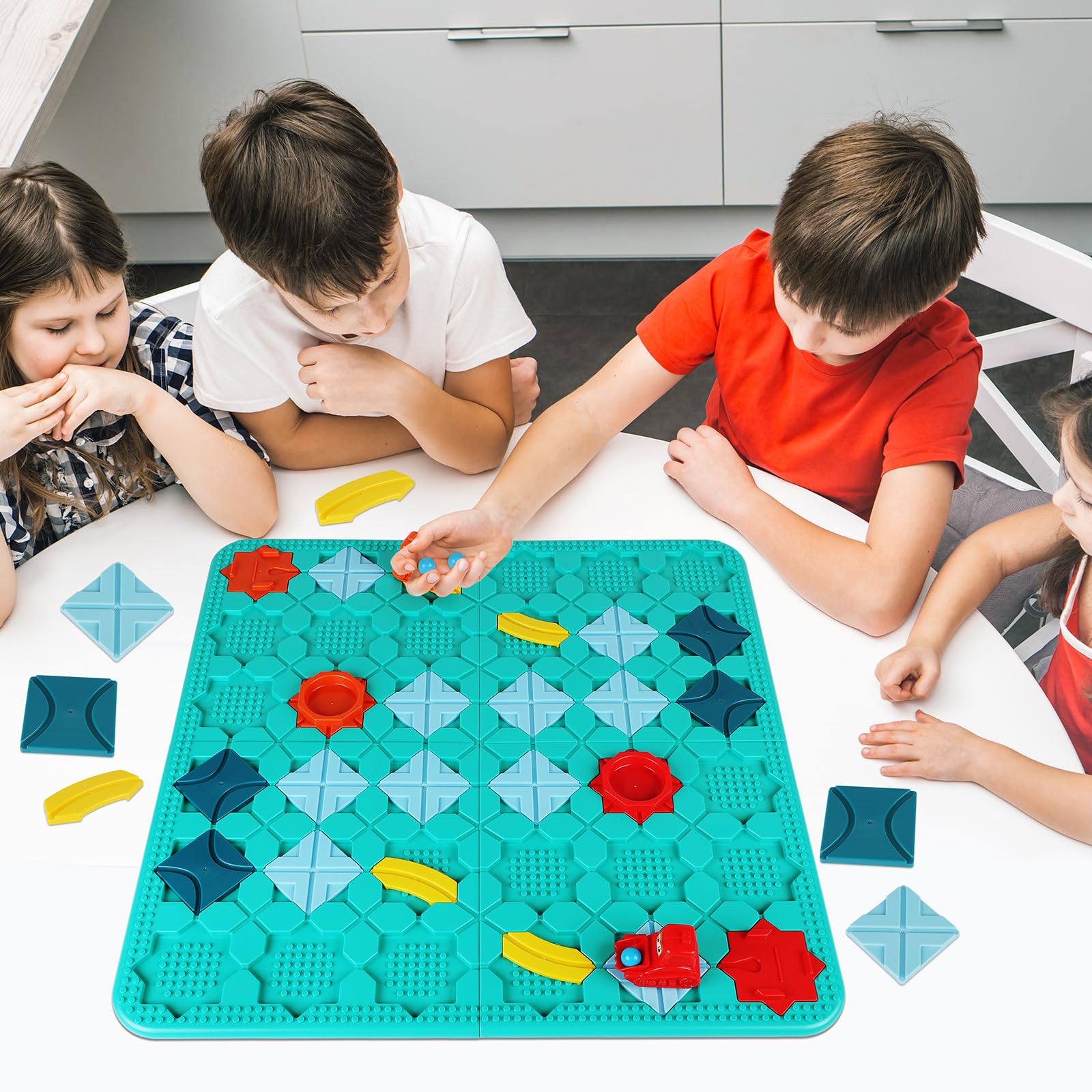 Montessori Toys For 4-5 Year Olds STEM Board Games Logical Road