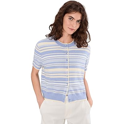 525 america Rosamund Striped Cardigan