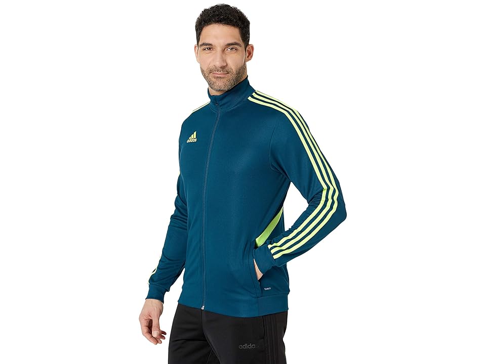 

adidas AFS Tiro Track Jacket (Legend Marine/Hi-Res Yellow) Men's Coat, Blue