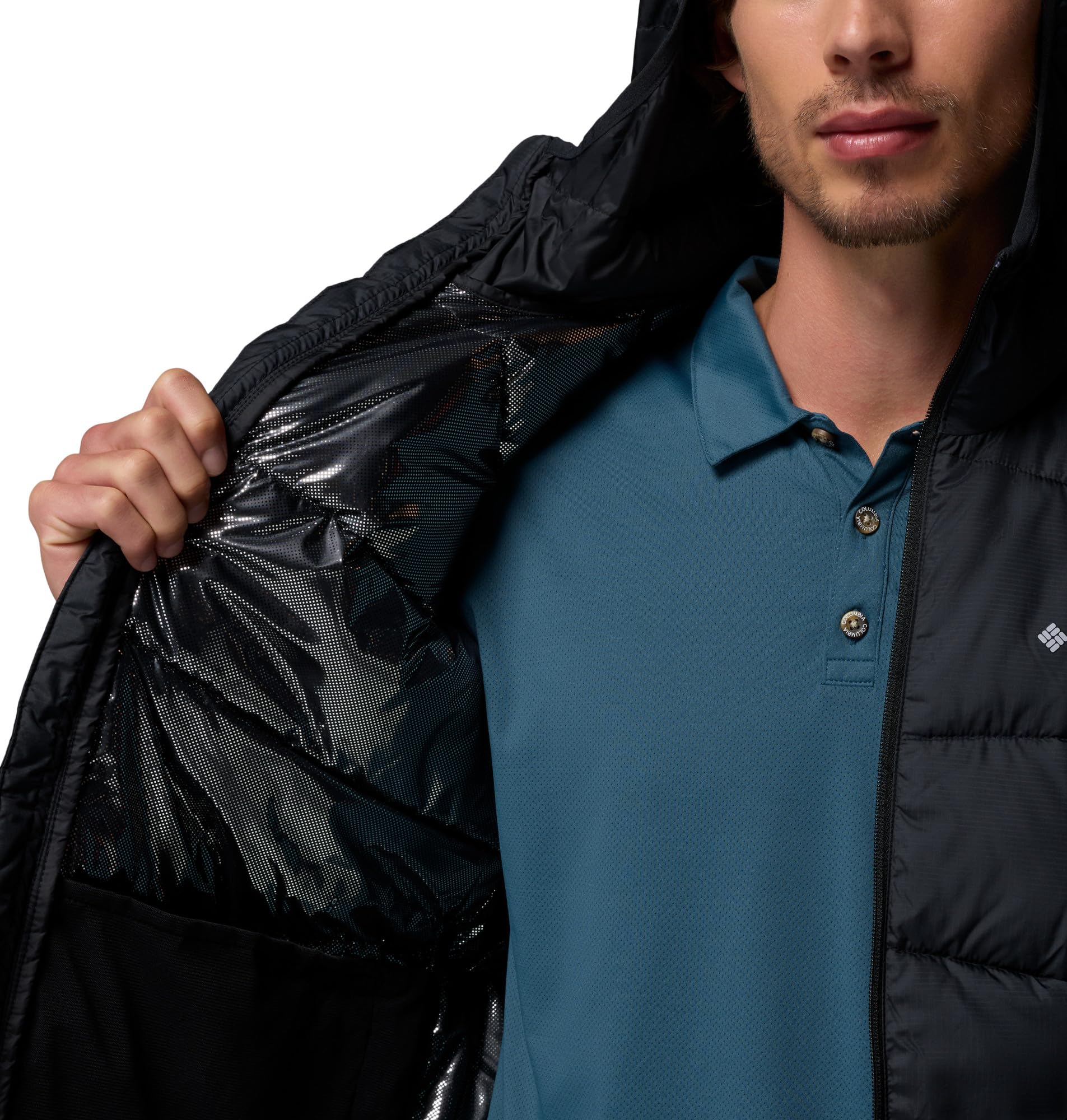 Columbia Fivemile Butte™ II Hooded Jacket Doudoune à capuche Homme (lot de 1)