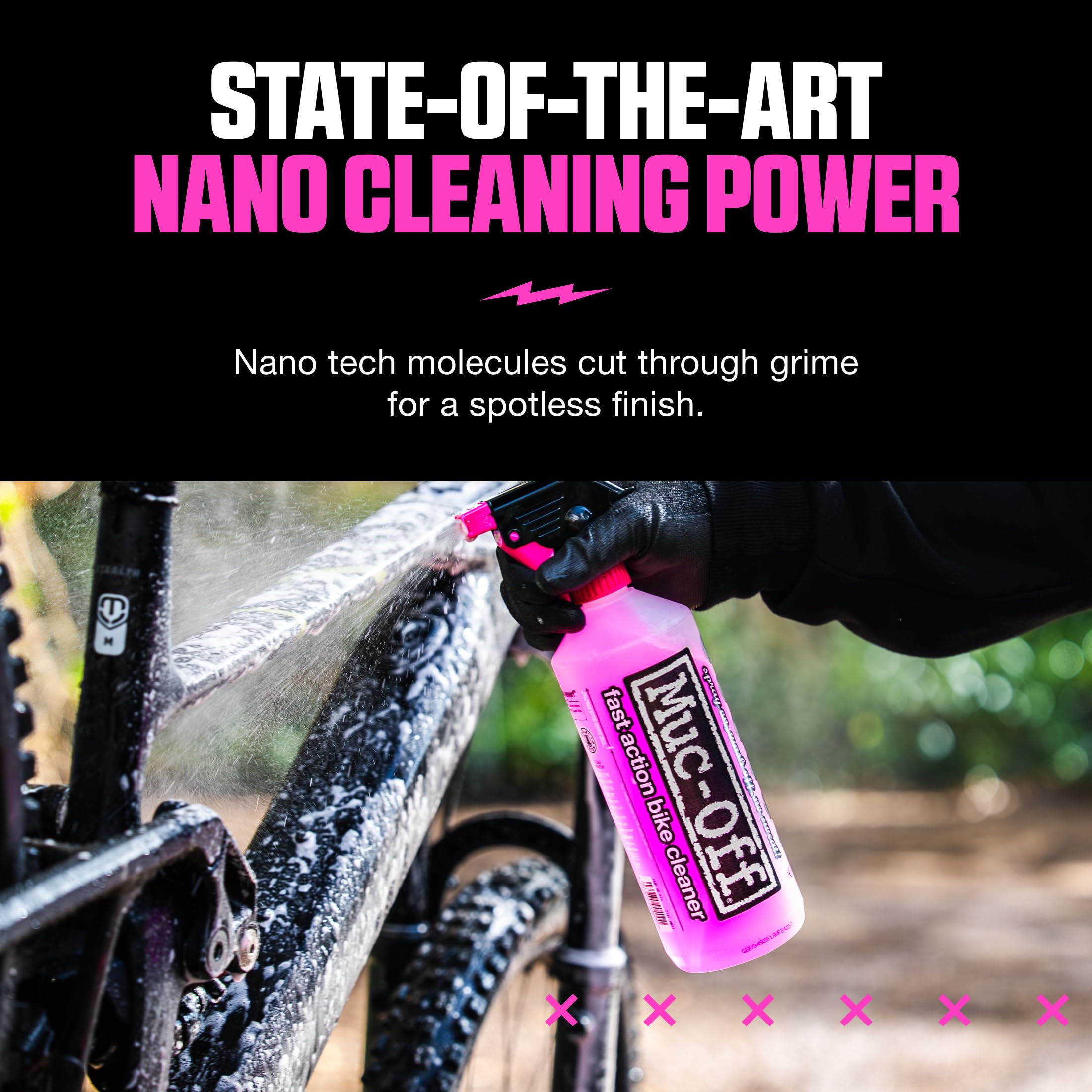 Amazon | Muc-Off(マックオフ) NanoTech Motorcycle Cleaner 1L 664