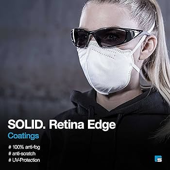 Occhiali Protettivi SolidWork SOLID - Antigraffio, Antiappannamento, Certificati EN166 Per Lavoro