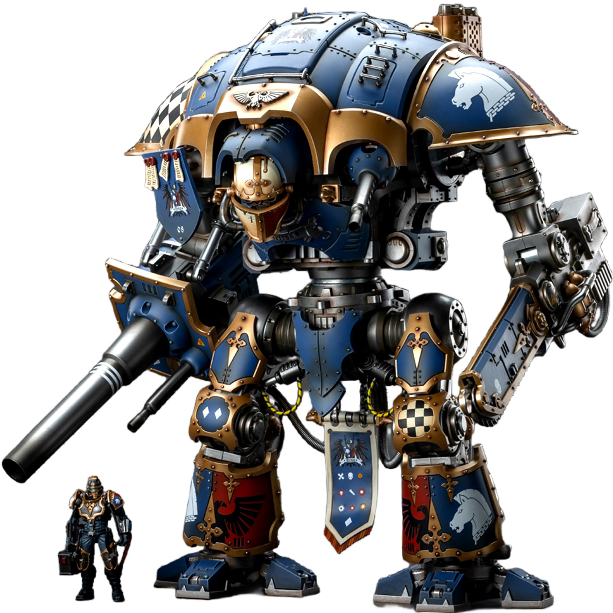 Amazon.com: JOYTOY Knight Paladin Warhammer 40K 1/18 Action