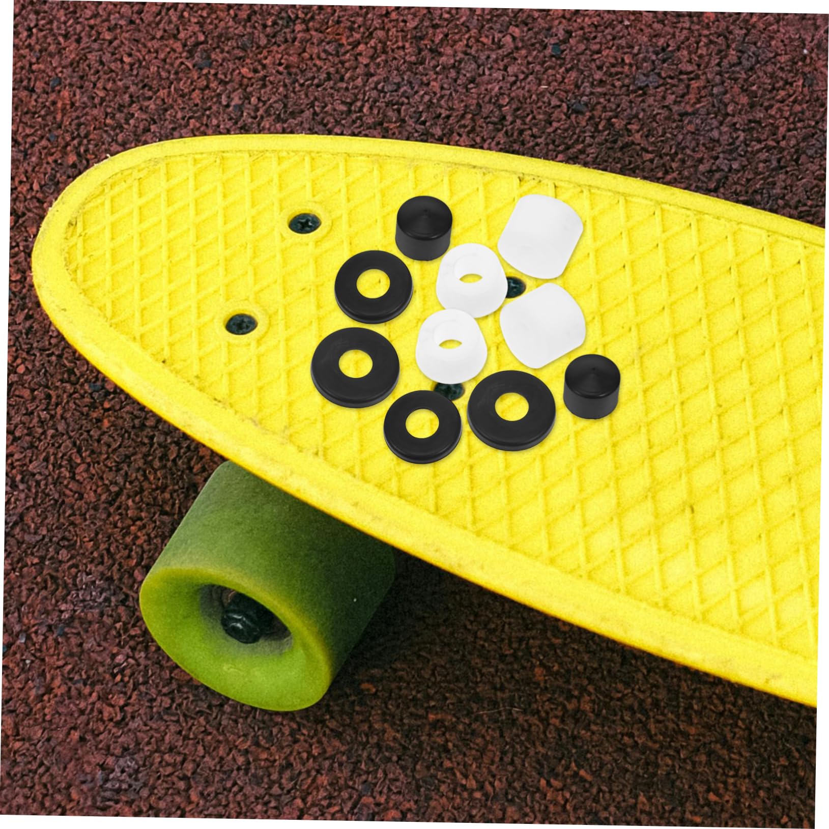 OSOLADY 1set Skateboard Cushions Practical Shockproof Pads for Easy Installation Enhanced Performance for Skateboarding Enthusiasts Giving