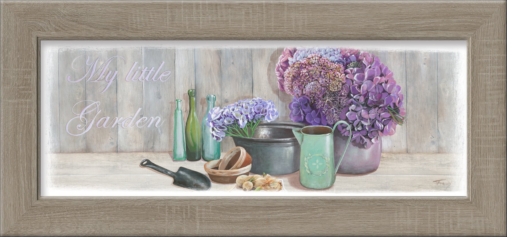 Affiche encadree My Little Garden III Pro-Art reveillez l'atmosphere de votre maison
