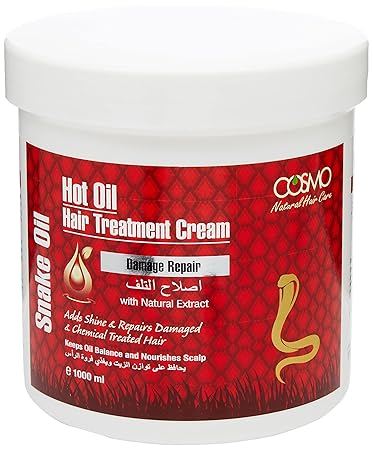 Cosmo Advanced Hairs Treatment Snake Oil Hot Oil Cream 1000ml