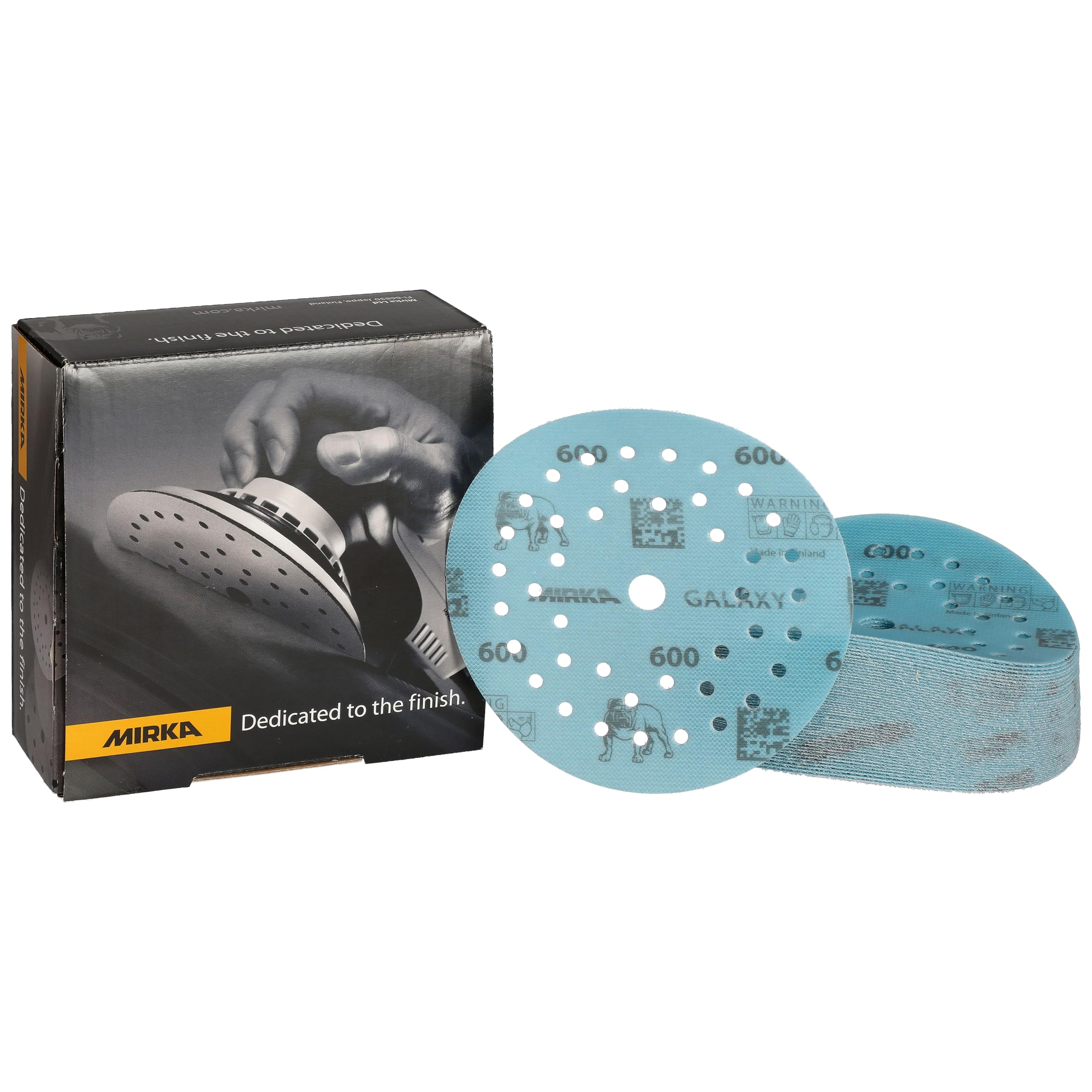 Mirka abrasive sheets Galaxy 125mm Grip Multifit Hook & Loop